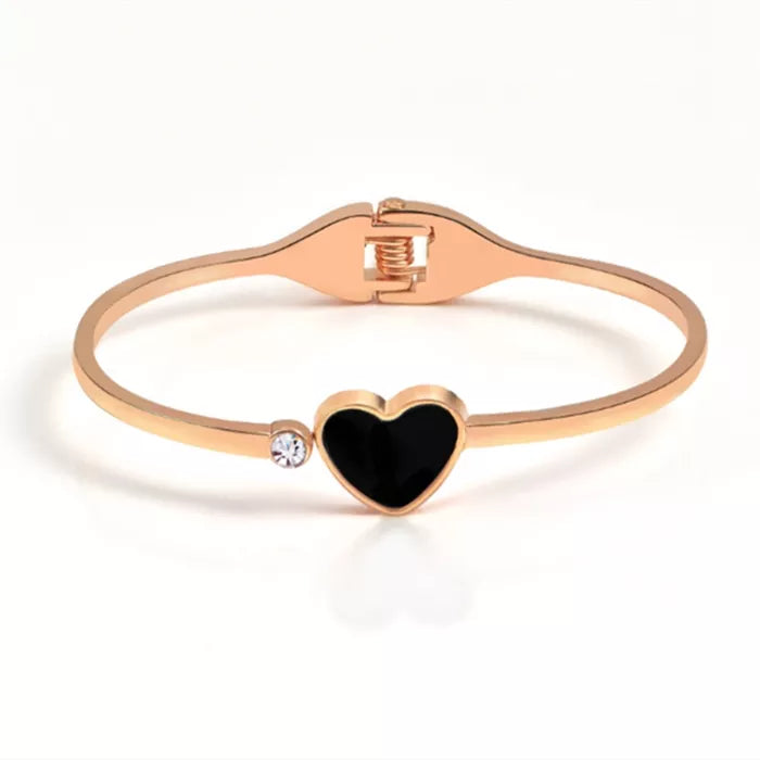 18K Gold Plated Love Heart Charm Designer Bracelets