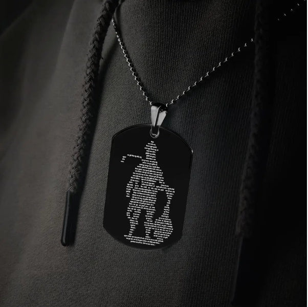 Hanuman Chalisa Locket Pendant with Chain