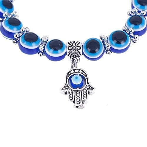 Evil Eye Hamasa Hand Bracelets to Protect from Buri Nazar